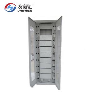 Wholesale 42U Floor Standing ODF 576 Core Optical Distribution Cabinet from china suppliers