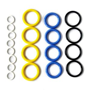 Wholesale Blue Seal Silicone Flat Gasket Double O-Ring Oil Resistant Seal AS568 PG Standard Size from china suppliers