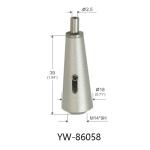 Nickel Plated Cable Gripper M15 Male Thread For Adjustable Lighting Fixture