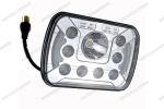 7 Inch High Low Beam LED Headlights , Easy Install HID Headlight Replacement