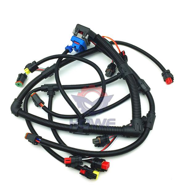 E320D E323D Excavator Line Parts C6.6 Engine Wiring Harness for Manufacturing