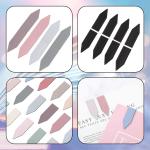 CMYK Arrow 1mm Magnetic Bookmark Clips Essential Stationery For Students