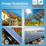 Anodized Aluminium Alloy Frame Longi 550W Tier 1 Solar Panels for Sustainable