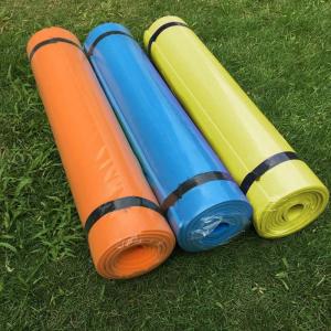 Wholesale Colorful Anti Slip Yoga Mat , Gym Fitness Thick Exercise Mats With Bandages from china suppliers