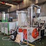 600kg/H 10mm HDPE Pulverizer With Air Cooled Chiller