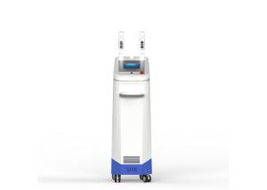 Wholesale Two handles SHR ipl E-light hair removal and skin rejuvenation device in salon from china suppliers
