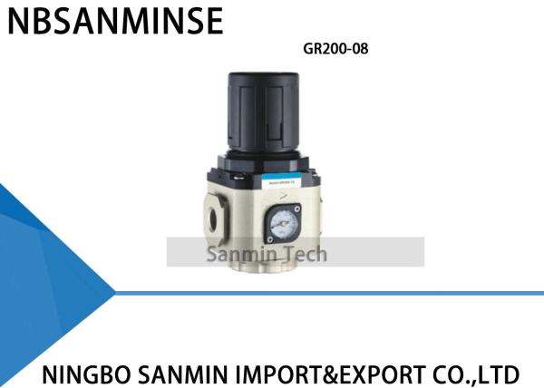 Air Compressor Filter Regulator Sanmin Filter Regulator Lubricator GR200 GR300