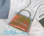 Fashion Women handbag Transparent PVC Clear Beach single shoulder bag,woman