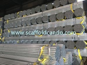 Wholesale 6000mm * 48.3mmO.D scaffolding steel pipe, galvanized tube, black pipe, painted tube Q235 with high safety ability from china suppliers