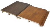 Cover Laminating WPC Weatherboard Cladding Panel for Prefabricated Exterior Wall Facade