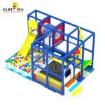 Indoor Theme Park Blue Children's Amusement Park Equipment with 1 and Steel