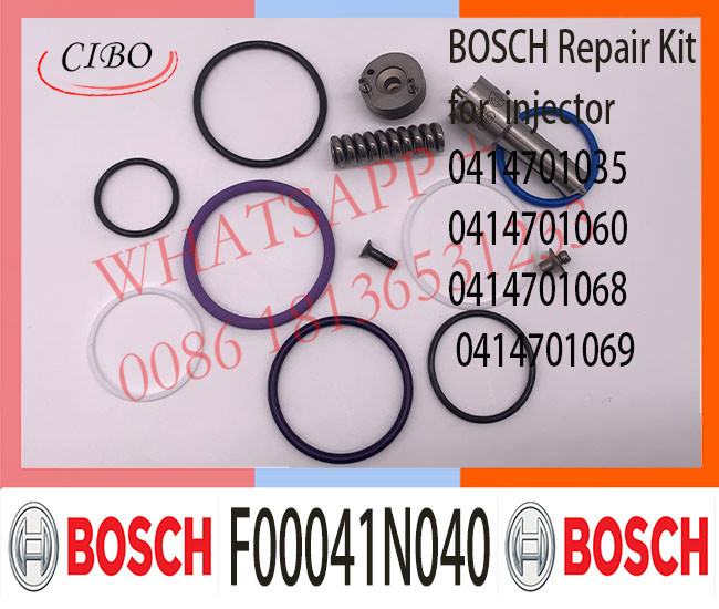 F00041N040 DIESEL SCANIA INJECTOR PARTS REPAIR KIT 0414701035 0414701060 0414701068 0414701069 FOR SCANIA 1487472 194270