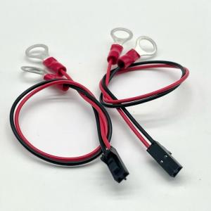 Wholesale Molex 2.54mm 2P Female Connector to M4 Round Terminal With Wire Cable UL1007 22AWG Cable from china suppliers
