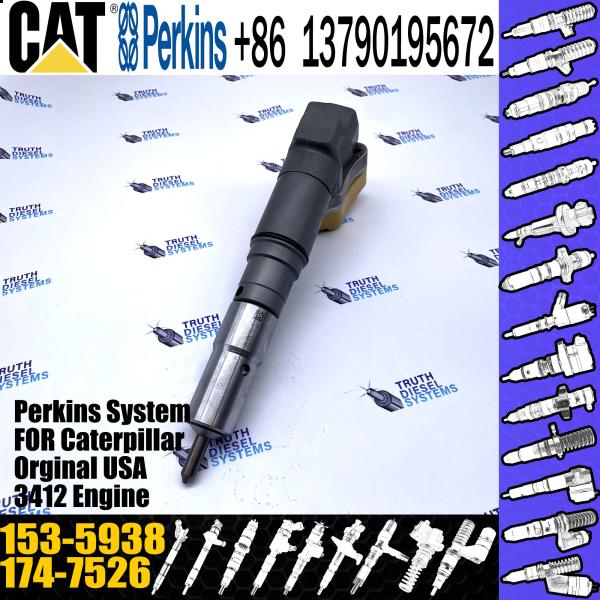 3412 diesel engine fuel injector 174-7526 20R0758 20R-0758 INJECTOR 174752for