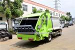 3tons Garbage Compactor Truck Compressed Waste Refuse Rubbish Cart
