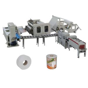 Wholesale 30KW Jrt Roll Toilet Tissue Paper Making Machine Slit Rewind from china suppliers