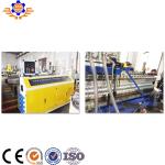 Low Noise Single Screw Extruder Equipment PP / PE Single Wall Corrugated Pipe