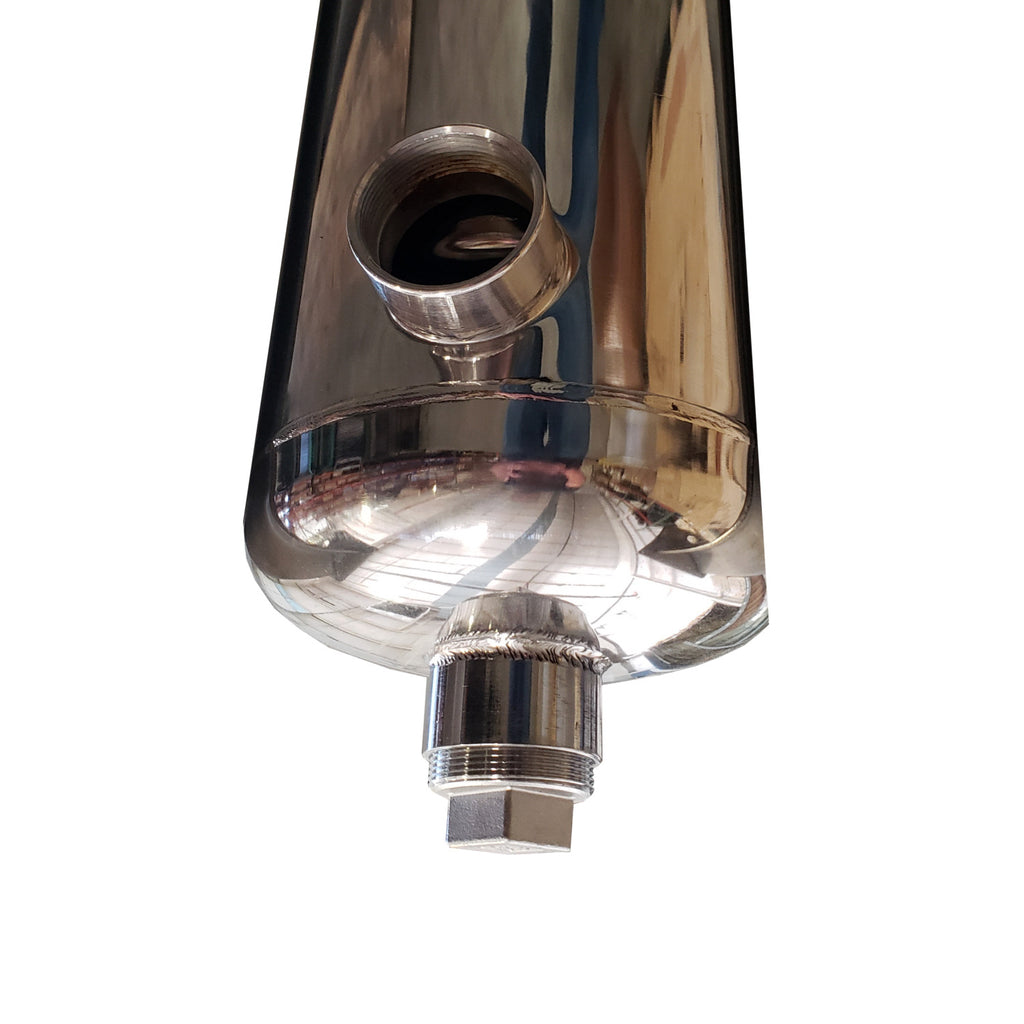 Stainless Steel Bag Filter Housing for Hotels 62KG Weight NPT Inlet 100 psi Pressure