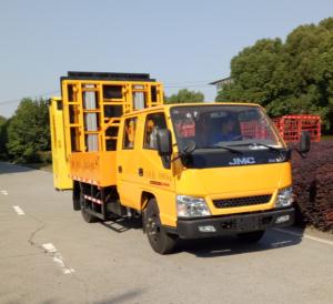 Wholesale ISUZU Chassis Pneumatic Truck Mounted Attenuator With LED Display Screen from china suppliers