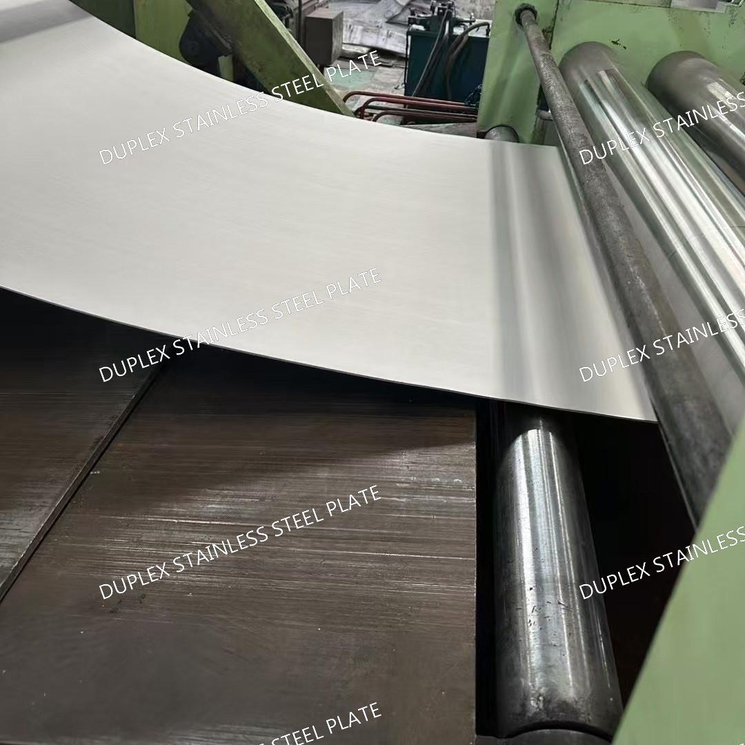 UNS S32205 / S31803 Duplex Stainless Steel Plate Sheet Thickness 1.0 - 80.0mm Custom Cutting