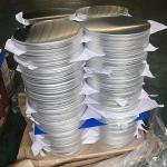 H12 1050 Aluminium Discs Circles Polishing 8.0mm Thickness
