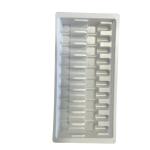 PET blister packaging tray water injection ampoule tray custom wholesale