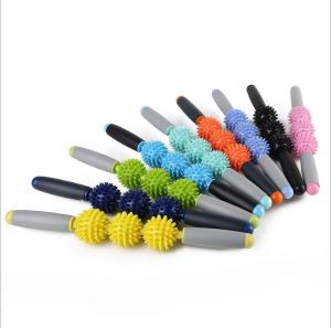 Wholesale 42CM 16.5 Inches Flexible Muscle Back Massage Roller Stick Core Flexibility from china suppliers