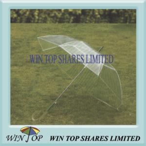 Wholesale 23&quot; Crystal Handle Clear Poe Umbrella from china suppliers