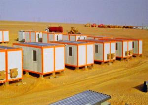 Wholesale Windbreak Storage Container Houses , Flat Pack Storage Container In Desert from china suppliers