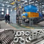 Customized Truck Tire Shredder 2tpd 3tpd Tire Shredding And Recycling