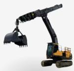 Hot Promotion Extended Long Reach Demolition Boom Arm Clamshell Telescopic Arm