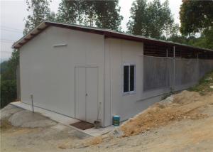 Wholesale Mobile Portable Steel Chicken Houses / Metal Farm Sheds With Permanent Foundation from china suppliers