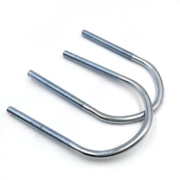 China Fastener M6 M8 M12 100mm For Trucks Motorcycle Square U Bolt 304 316