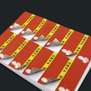 Wholesale A4 80gsm Self Adhesive Label Sticker Paper For Printers Customized from china suppliers