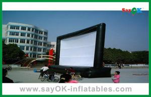 China Portable Outdoor Movie Screen School Inflatable Movie Screen Oxford Cloth Blow Up Movie Screen on sale
