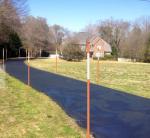 Pointed End Fiberglass Garden Stakes 8ft Fiberglass Tree Spike High Strength