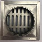 Semi Finished 20cm Manhole Aluminum Drain Cover Round To Square