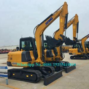 Wholesale Yellow Color Heavy Digging Equipment , 6 Tonne Digger With Yanmer Engine XE60D from china suppliers