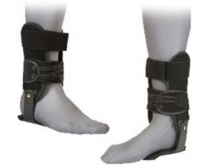 China Ankle Protection Sprain Support Active Ankle Brace Rigid Ankle Stabilizer With Strap on sale