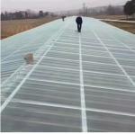 Class A Smooth Rain FRP Cover Plate Fiberglass Sewage Tank Cover Corrugate Roof