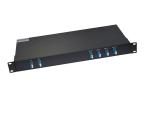 C21-C22 DWDM OADM Mux Demux , Fiber Optic Multiplexe 1RU 19 Inch Rack Mount
