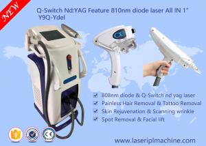 China Q - Switch Multifunction Beauty Machine / Laser Hair Removal Machines For Salons on sale