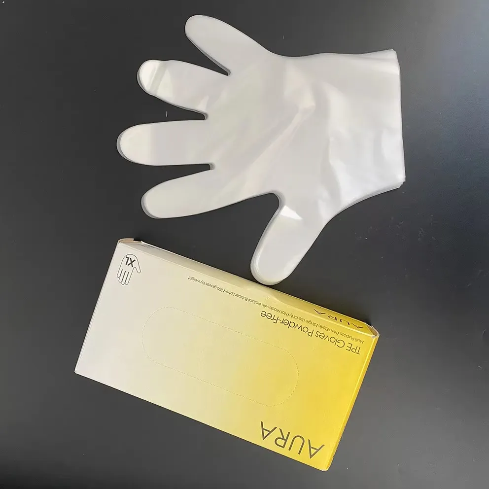 Custom Disposable Protective PVC Gloves PU and Plastic Gloves for Industrial Use in Food Industry Hand Protection