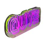 Acrylic Infinity Vintage Mirror Sign Lightbox Billboards Customized Acrylic