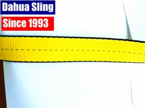 Wholesale 1&quot; 3200 LBS Polyester Webbing 25mm , Heavy Duty Web Slings For Lifting from china suppliers