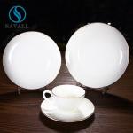 Colored Porcelain Dinnerware Gold Trim 4pcs Ceramic Cup And Plate