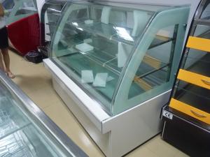 China Cake Display Glass Freezer 1100Watt on sale
