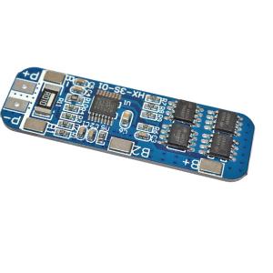 Wholesale Factory Outlet Blue Color 10A Charger Protection Board For 18650 Li-ion lithium Battery Cell Weight 15g from china suppliers