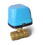 Miniature Electric actuator Two-way motorized Ball 3 way Valve with Three-wire