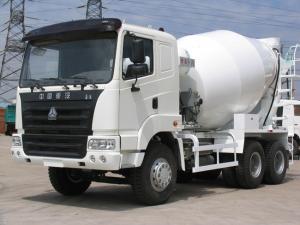 China 6*4 truck mounted concrete mixer, concret truck mixer, 8m3 concrete mixer truck on sale